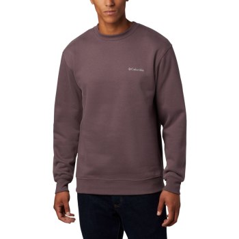 Pánské Mikiny Columbia Hart Mountain II Crew Fleece Fialové Olivy Zelené BGDSVZ837